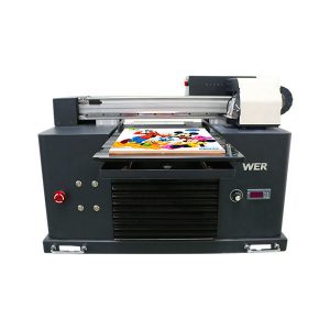 a3 velikost plně automatické 4 barvy dx5 tisková hlava mini uv tiskárna dtg uv flatbe