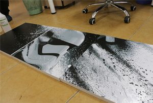Billboard potištěný velkoformátovou UV tiskárnou WER-G2513UV 2